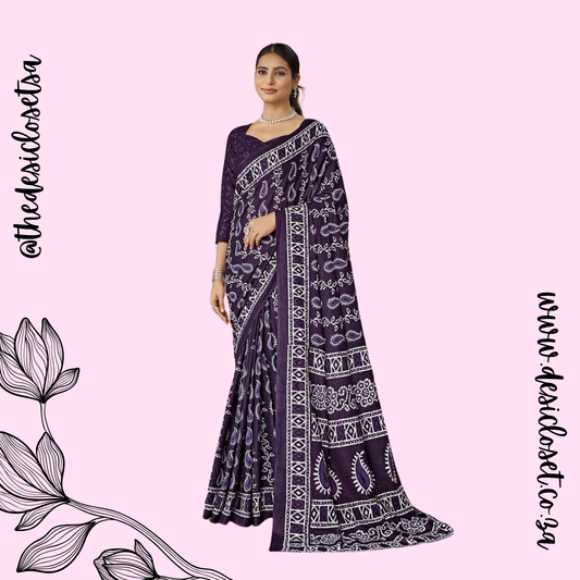 Unstitched Sari