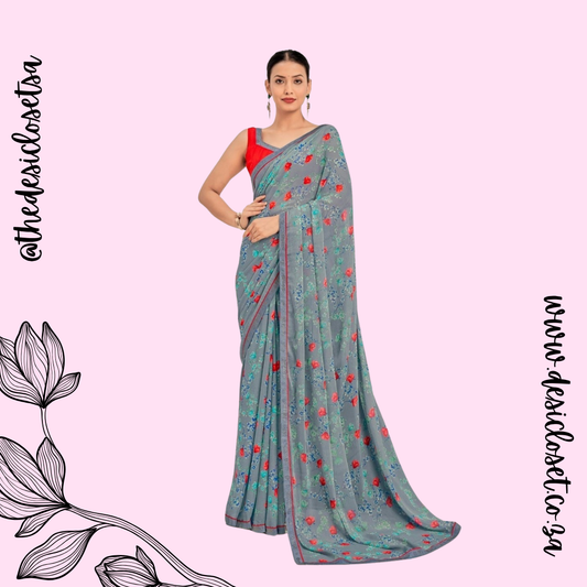 Unstitched Sari