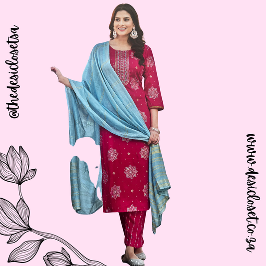 Rayon Salwar - 3XL SA40