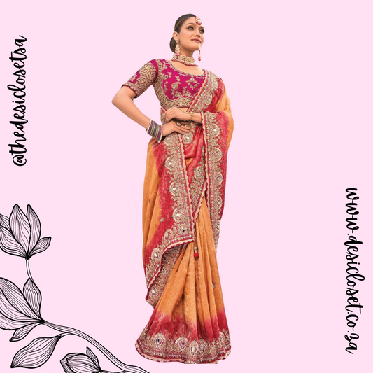 Luxury Unstitched Sari