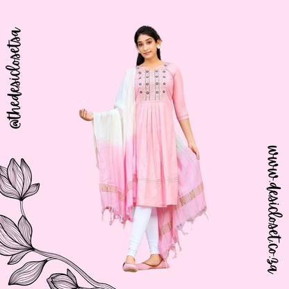 Kurthi with Dupatta