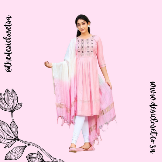 Kurthi with Dupatta