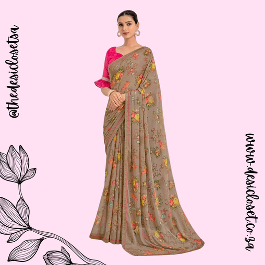 Unstitched Sari