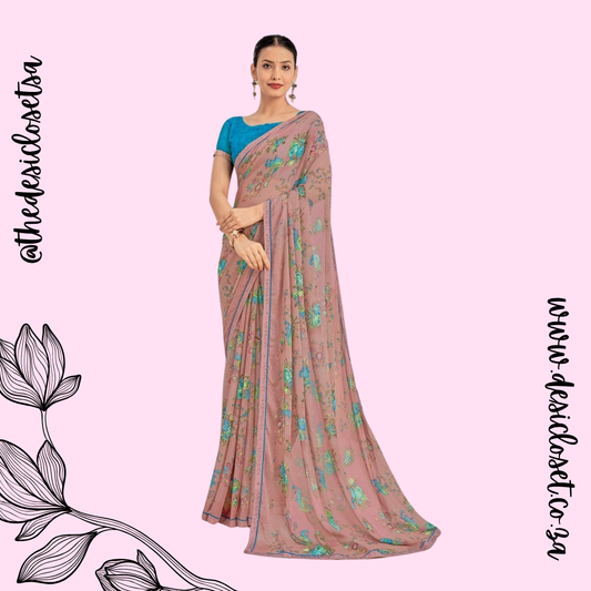 Unstitched Sari