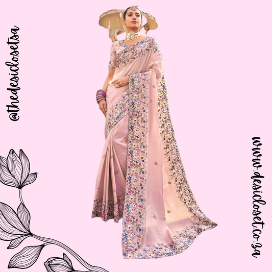 Luxury Unstitched Sari
