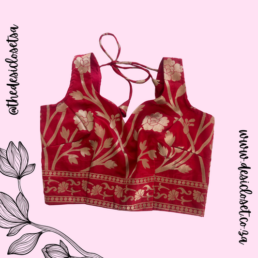 Choli (burnt orange)