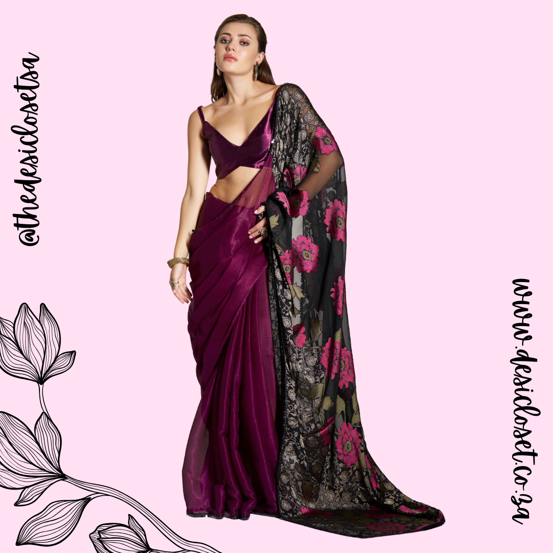 Unstitched Sari