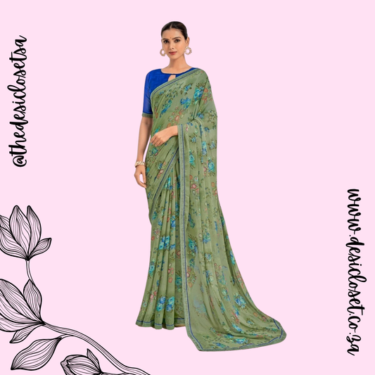 Unstitched Sari