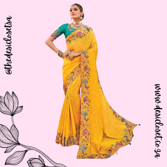 Luxury Unstitched Sari