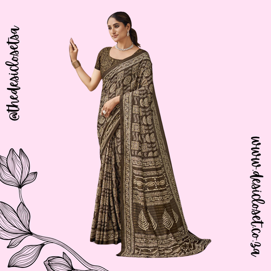 Unstitched Sari