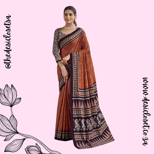 Unstitched Sari
