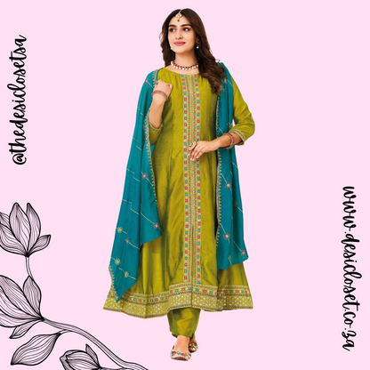 Silk Salwar