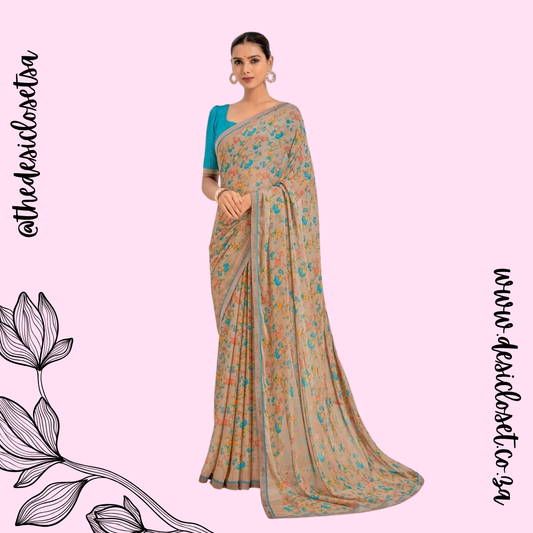 Unstitched Sari