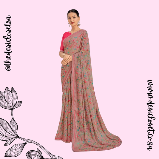 Unstitched Sari