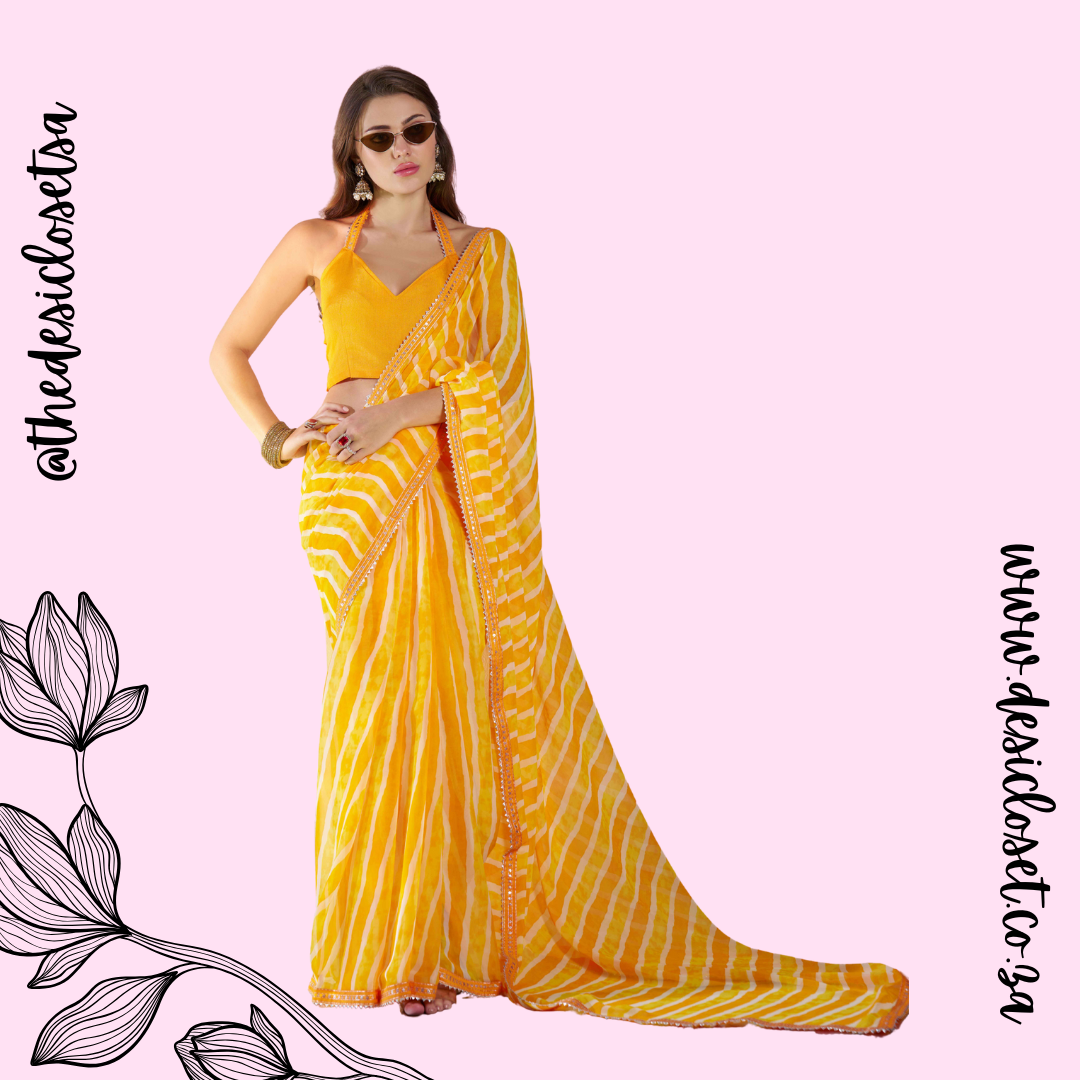 Unstitched Sari