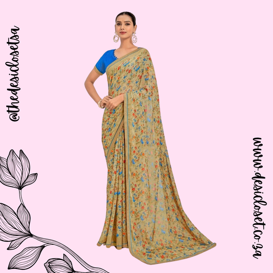 Unstitched Sari