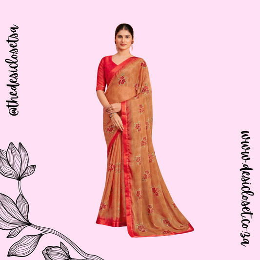 Unstitched Sari