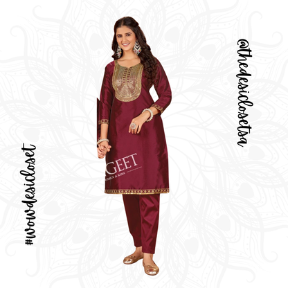 Silk Co-ord Set (Plus Sizes Only)