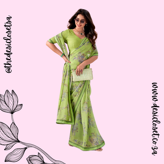 Unstitched Sari