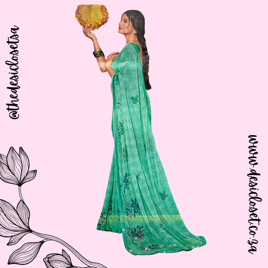 Unstitched Sari