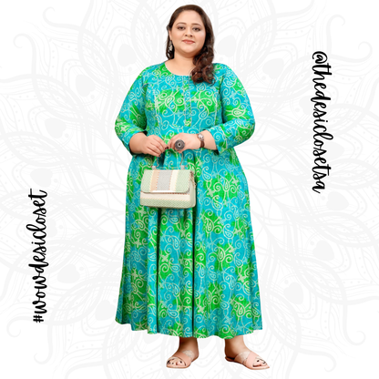 Premium Rayon Plus Size Dress