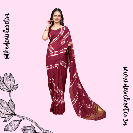 Unstitched Sari