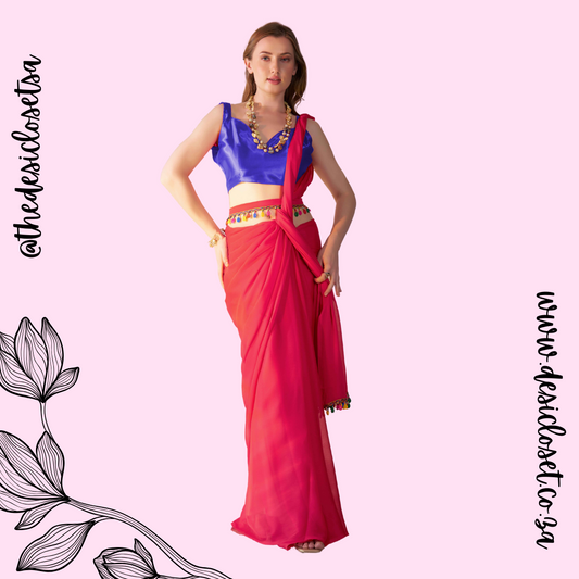 Unstitched Sari