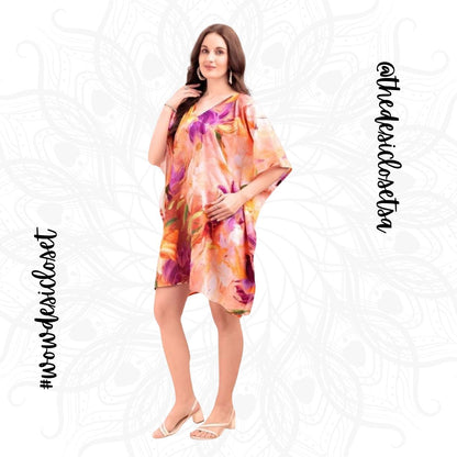 Soft Cotton Digital Print Kaftan