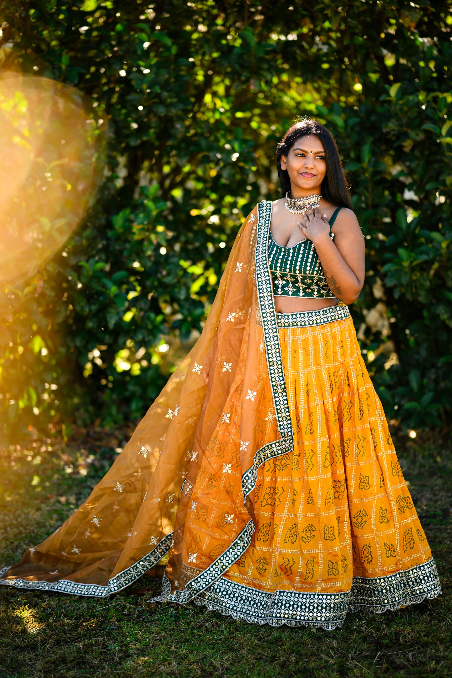 Bhandani Lehenga Set
