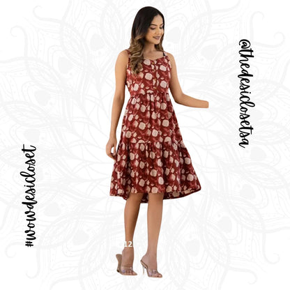Boho Cotton Summer Dress