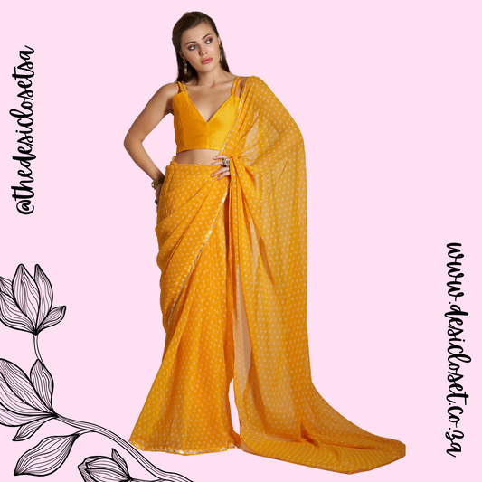 Unstitched Sari
