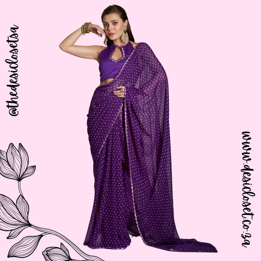 Unstitched Sari