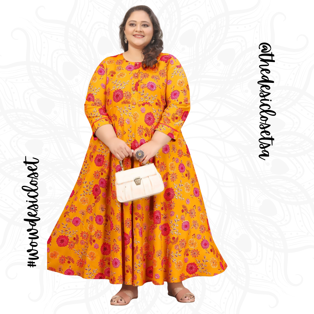 Premium Rayon Plus Size Dress