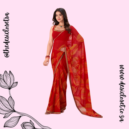 Unstitched Sari