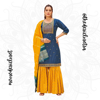 Gadwal Silk Salwar Set