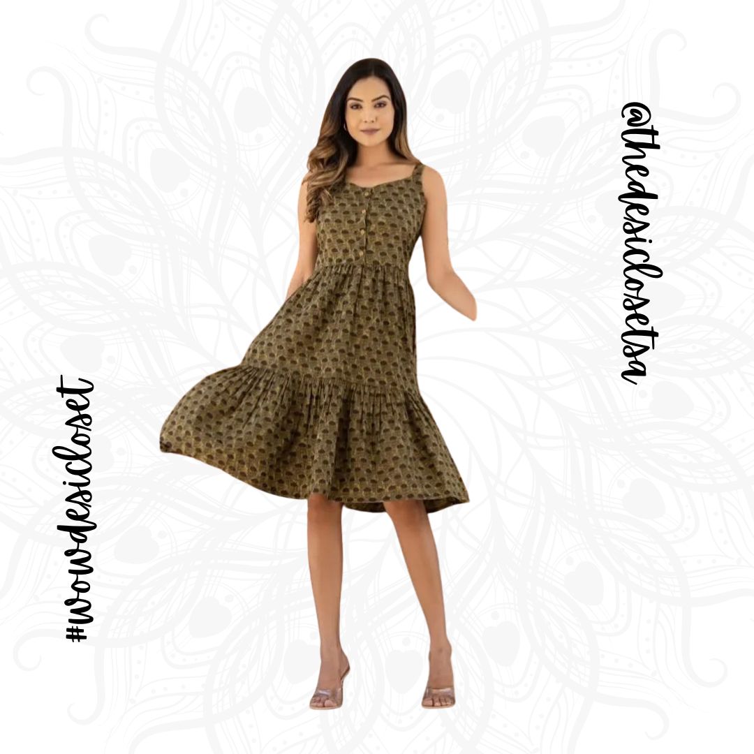 Boho Cotton Summer Dress