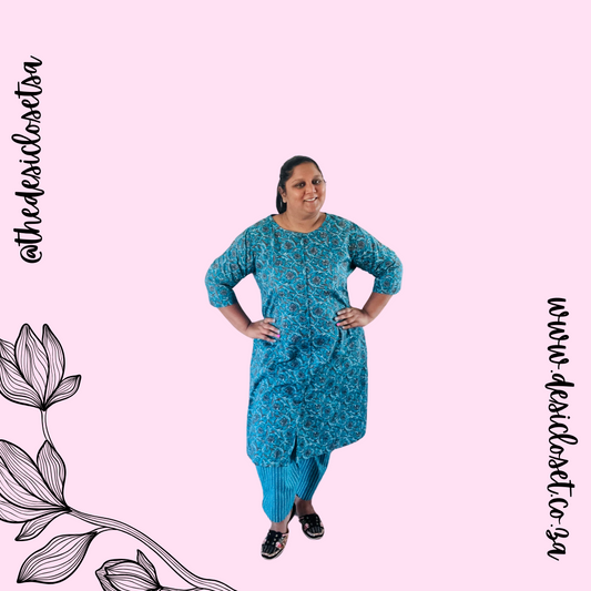 Kurthi And Pant Set - Mid Sizes