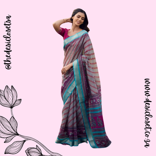 Unstitched Sari