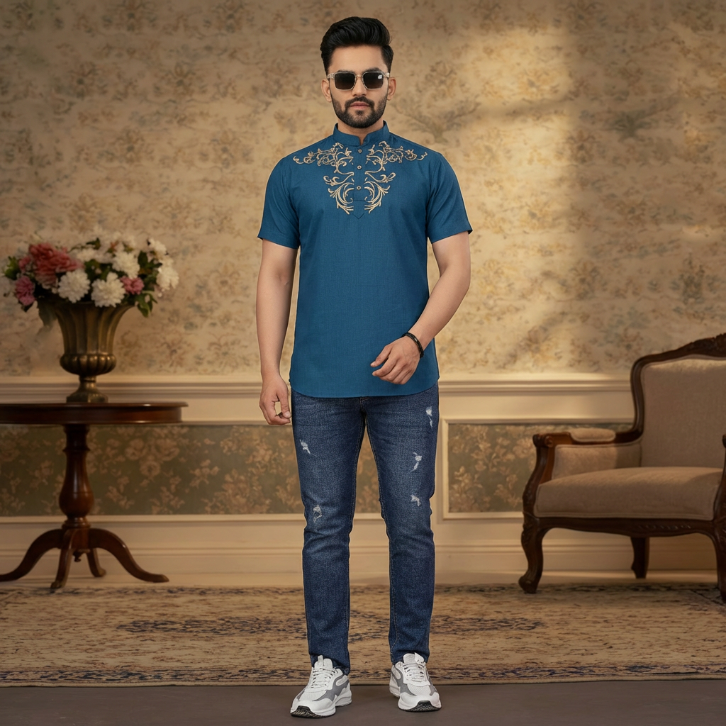 Cotton Kurta (Top Only)