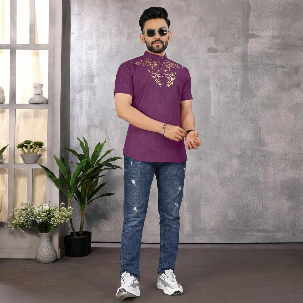 Cotton Kurta (Top Only)