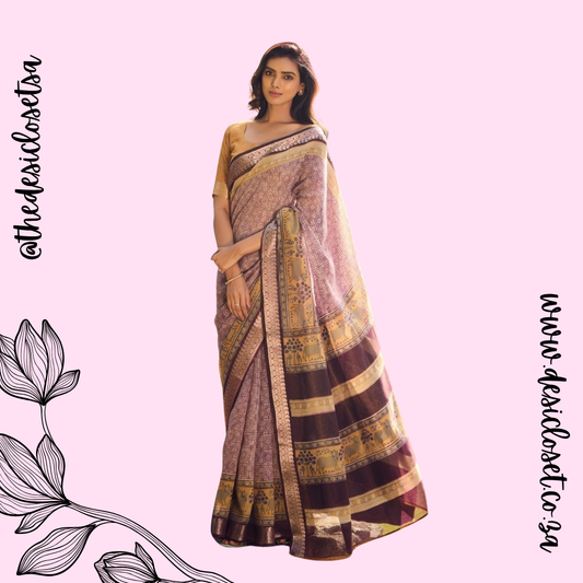 Unstitched Sari