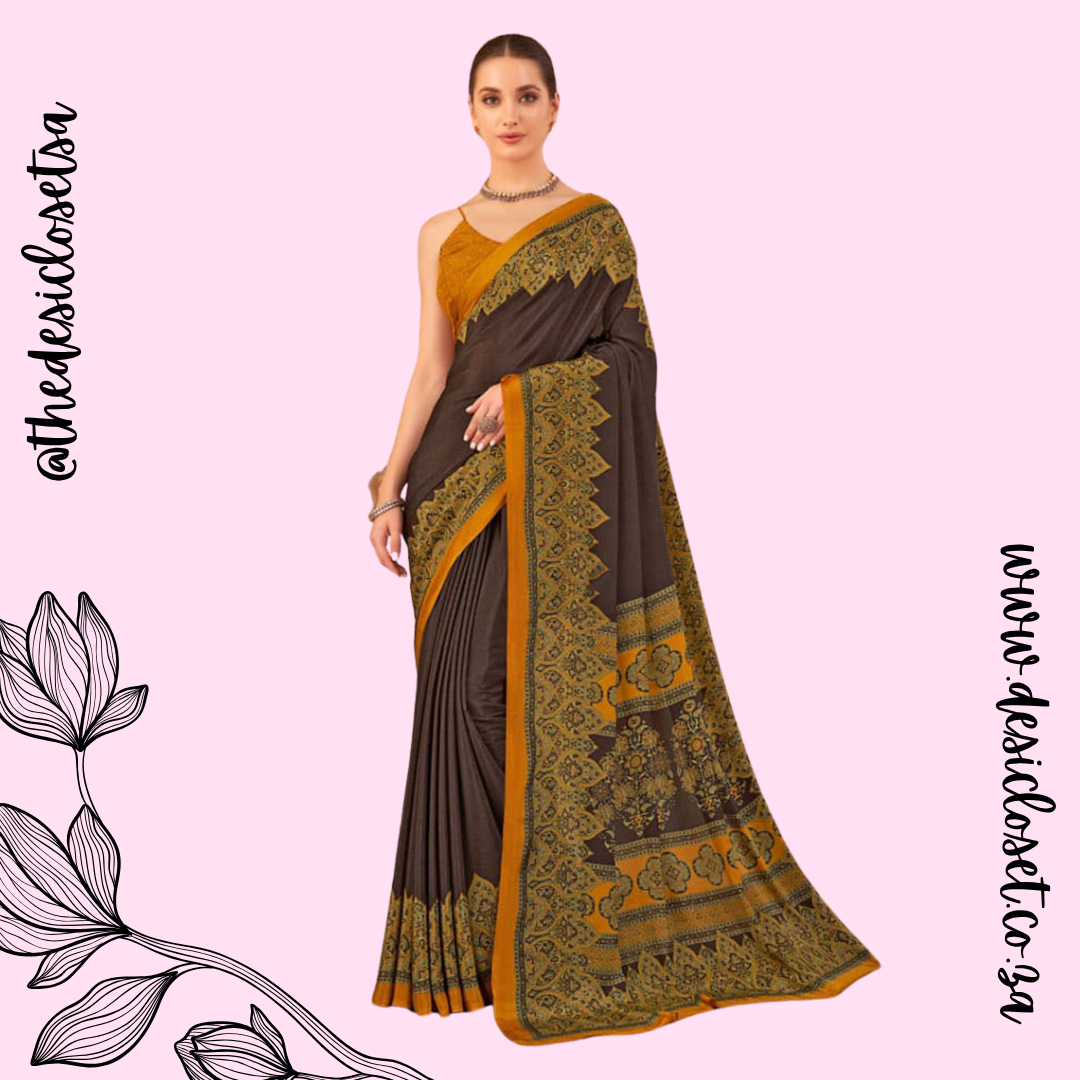 Unstitched Sari