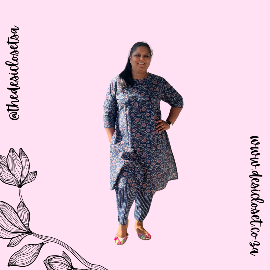 Kurthi And Pant Set - Mid Sizes