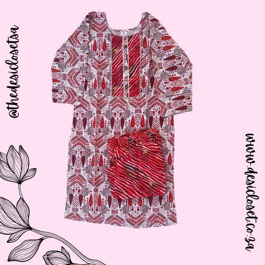 Cotton Kurti & Pant Set