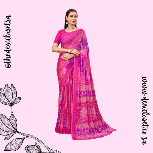 Unstitched Sari