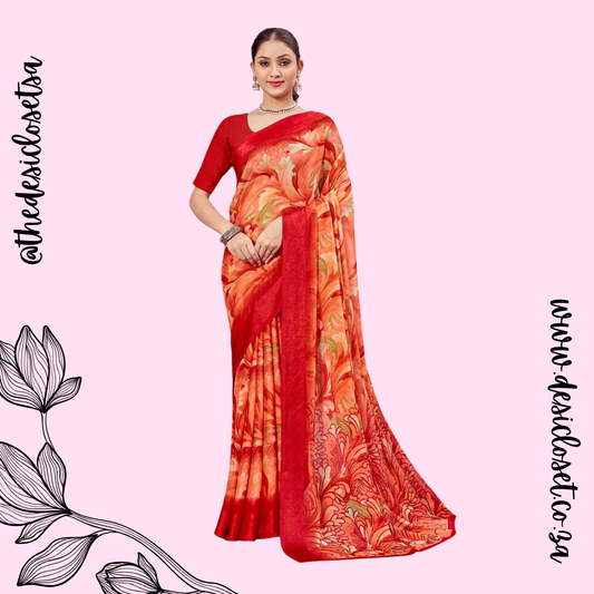 Unstitched Sari