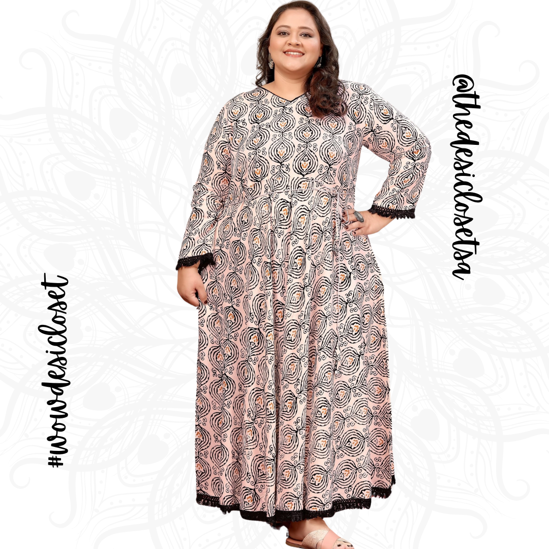 Premium Rayon Plus Size Dress