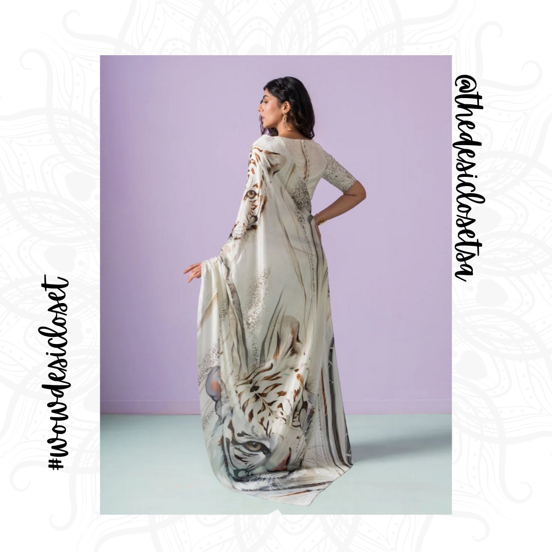 Pre Order - Japan Silk Sari