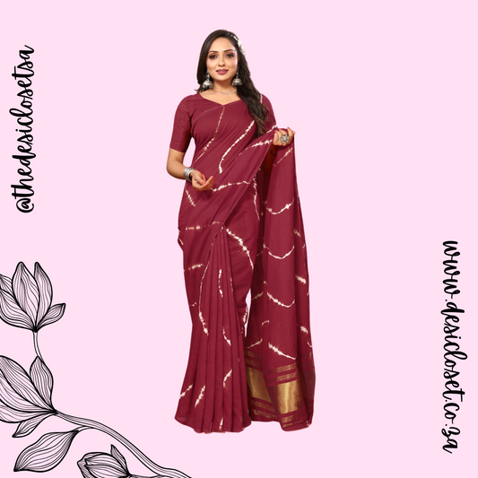 Unstitched Sari