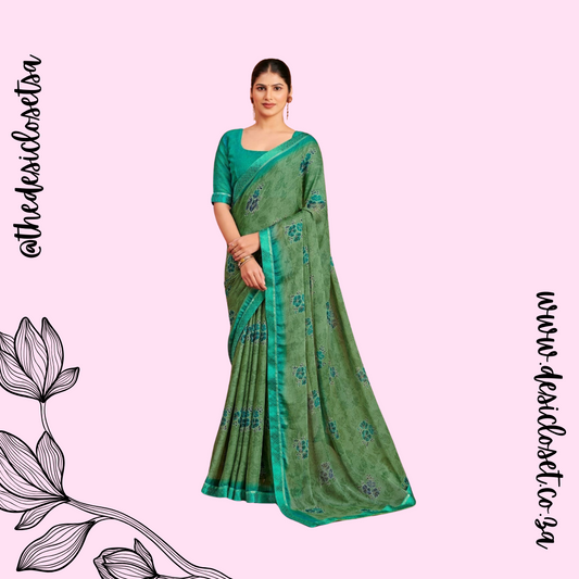 Unstitched Sari